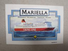 Mariella - Viking Line -tarra