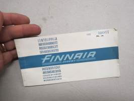 Finnair - Aero Oy 1052 346957 -matkalippu / passenger ticket