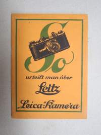 So urteilt man über Leitz 