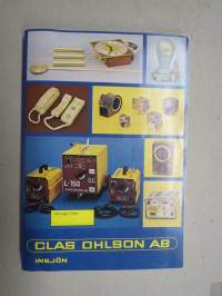 Clas Ohlson & Co, Insjön, Sverige, Katalog nr 69 1980-81 -postimyyntiluettelo / mail order catalog