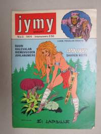 Jymy sarjat 1974 nr 5 -sarjakuvalehti / comics