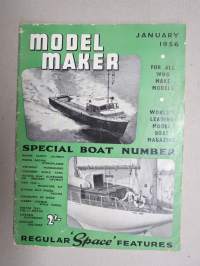 Model Maker 1956 january -pienoismallilehti