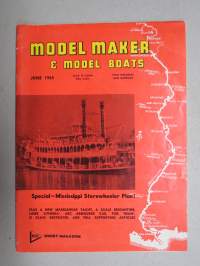 Model Maker & Model boats  1965 june -pienoismallilehti
