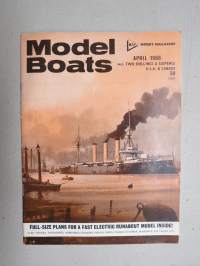 Model Boats 1966 April -pienoismallilehti