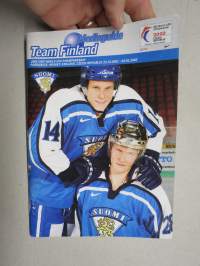 Team Finland 2002 IIHF U20 World Championships / Media Guide -Suomen joukkueen mediakirja (tarkoitettu tiedotusvälineille - ei jaettu tavallisille turisteille