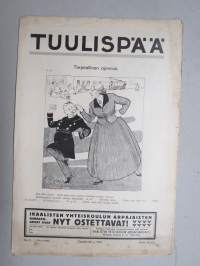 Tuulispää 1916 nr 5 -pilapiirros- ja huumorilehti