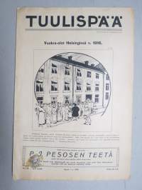 Tuulispää 1916 nr 35 -pilapiirros- ja huumorilehti