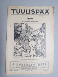 Tuulispää 1916 nr 43 -pilapiirros- ja huumorilehti