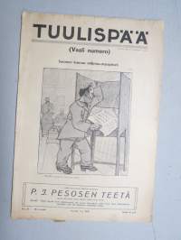 Tuulispää 1916 nr 27 -pilapiirros- ja huumorilehti