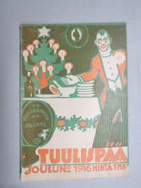 Tuulispää 1916 nr 48-50 Joulunumero -pilapiirros- ja huumorilehti