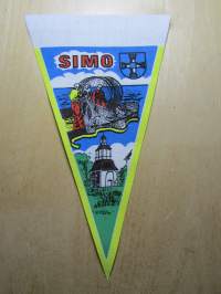Simo -matkailuviiri, pikkukoko / souvenier pennant