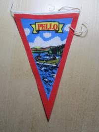 Pello -matkailuviiri, pikkukoko / souvenier pennant