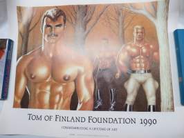 The Northmen - Tom of Finland Foundation 1990 -art poster