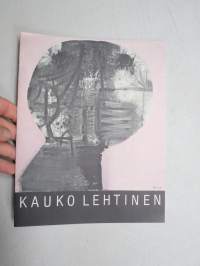 Kauko Lehtinen Sara Hildenin taidemuseo - Turun Taidemuseo 1983 -näyttelyjulkaisu