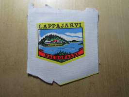 Lappajärvi -Halkosaari -kangasmerkki, matkailumerkki, leikkaamaton