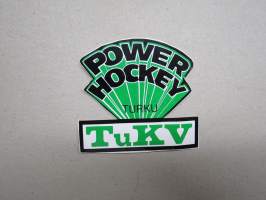 TuKV Power Hockey (Jääkiekko) -tarra