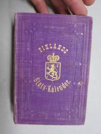 Finlands Stats-Kalender (Statskalender) 1885