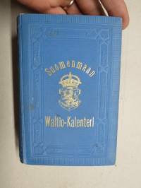 Suomenmaan Waltio-Kalenteri (valtiokalenteri / statskalender) 1896