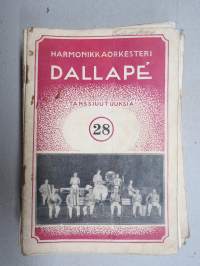 Dallapé vihko nr 28 - Dallapé Tanssiorkesteri