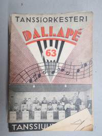 Dallapé vihko nr 63 - Dallapé Tanssiorkesteri