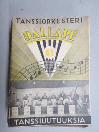 Dallapé vihko nr 61 - Dallapé Tanssiorkesteri