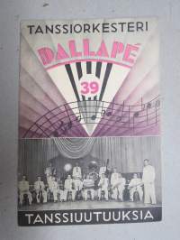 Dallapé vihko nr 39 - Dallapé Tanssiorkesteri