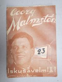 Georg Malmstén Iskusävelmiä nr 23