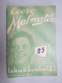 Georg Malmstén Iskusävelmiä nr 25