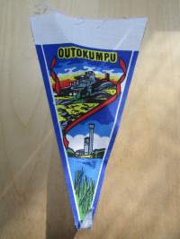 Outokumpu -matkailuviiri, pikkukoko / souvenier pennant