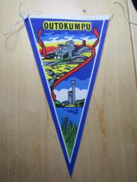 Outokumpu -matkailuviiri, pikkukoko / souvenier pennant