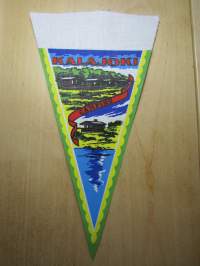 Kalajoki -Camping -matkailuviiri, pikkukoko / souvenier pennant