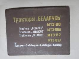 Belarus MTZ-80, MTZ80L, MTZ-82, MTZ-82L Spare parts catalogue -varaosaluettelo