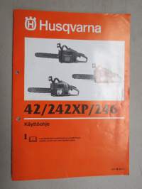 Husqvarna 42 / 242XP / 246 moottorisaha -käyttöohjekirja