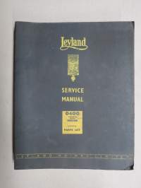 Leyland Power Plus 0400 Vertical Diesel Engine (388TC) Service Manual + Parts List -huolto-ohjekirja ja varaosaluettelo