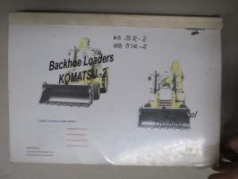 Komatsu WB91R-2 / 93R-2 Backhoe Loaders Basic Technical training -teknistä tietoa ja ohjeita