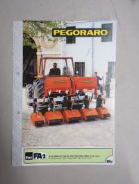 Pegoraro FA2 inter row cultivator -myyntiesite