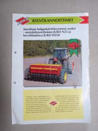 Juko N25, H250 kylvölannoitin -myyntiesite