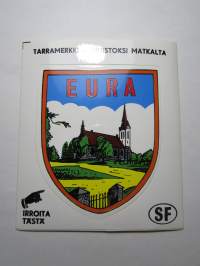 Eura -tarra, matkamuistotarra 1970-luvulta