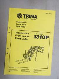 Trima / Bergsjö 1310P Frontlastare / Front Loader / Front Lader -Reservdelar - Spare parts - Ersatzteile