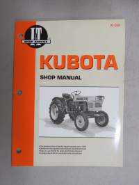 Kubota Tractor Shop Manual -traktori, korjausohjekirja, englanninkielinen