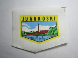 Juankoski -kangasmerkki, matkailumerkki, leikkaamaton