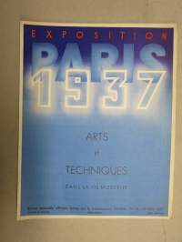 Exposition Paris 1937 Arts & Techniques 1937 nr 10 -Pariisin Maailmannäyttelylehti, Génétique, La Participation Portugaise, Pavillon Allemand, La Hongrie, ym.