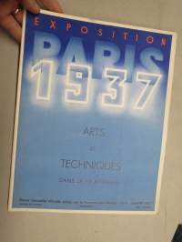 Exposition Paris 1937 Arts & Techniques 1937 nr 9 -Pariisin Maailmannäyttelylehti, PavillonThe United Republic of Soviet States, Le Café, ym.