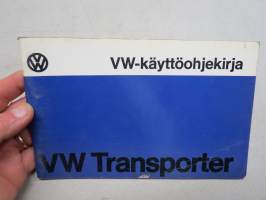 Volkswagen Transporter 1978 -käyttöohjekirja