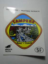 Tampere -tarra, matkamuistotarra 1970-luvulta