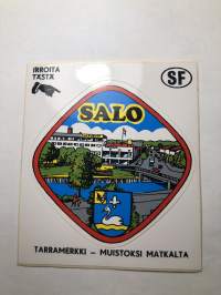 Salo -tarra, matkamuistotarra 1970-luvulta