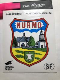 Nurmo -tarra, matkamuistotarra 1970-luvulta