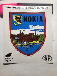 Nokia -tarra, matkamuistotarra 1970-luvulta