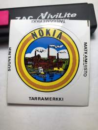 Nokia -tarra, matkamuistotarra 1970-luvulta