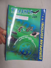 Transpo Electronics - Voltage Regulators, Ignition Modules, Rectifier Components 2002 -catalogue / tuoteluettelo